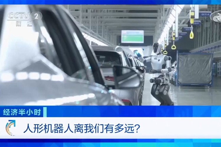 中央电视台《经济半小时》栏目对今年会官网入口机器人的专题报道